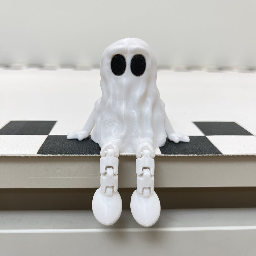 Fantasma di Halloween con giunti mobili