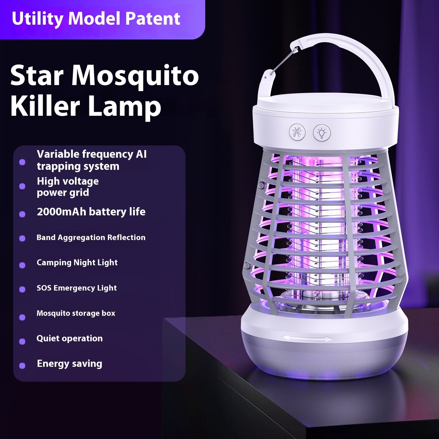 2in1 Mosquito Killer Lamp