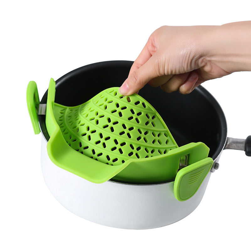 Scolapasta laterale in silicone