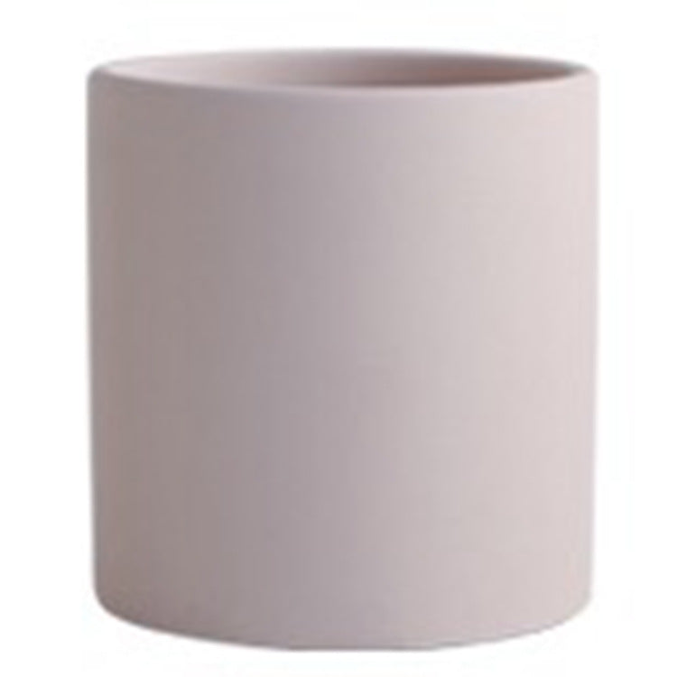 Vaso da fiori in ceramica colorata in stile industriale nordico
