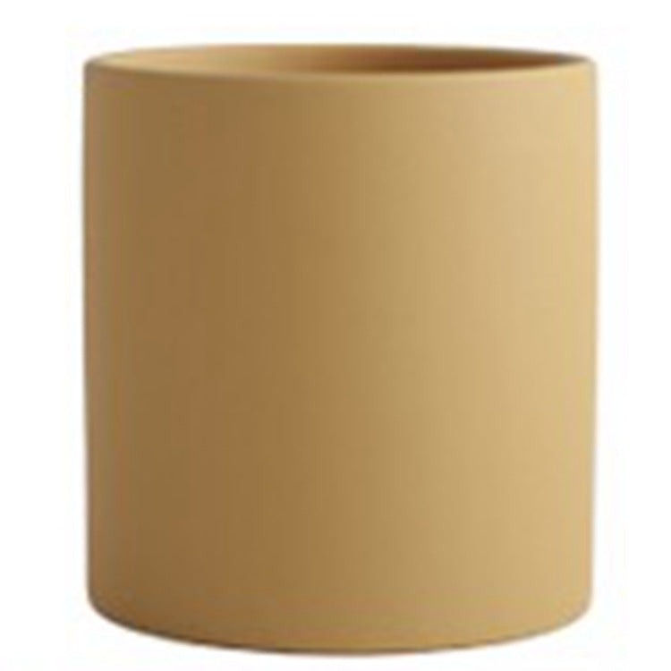 Vaso da fiori in ceramica colorata in stile industriale nordico