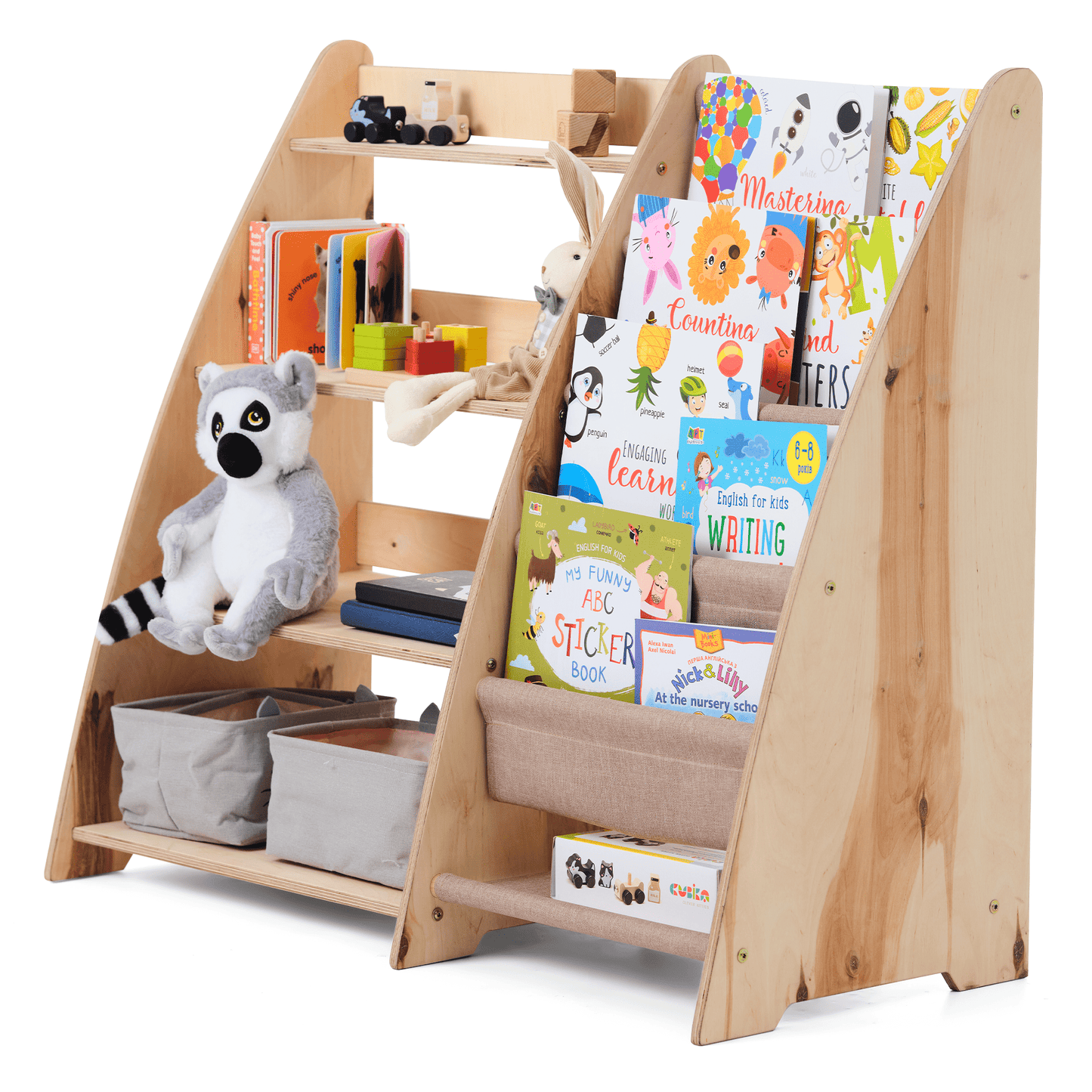 Scaffale Montessori 2 in 1