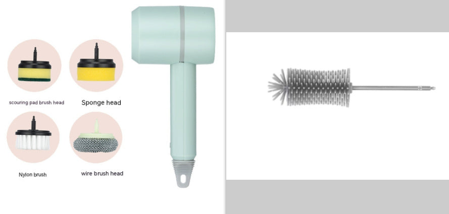 Spazzola elettrica per la pulizia dei piatti