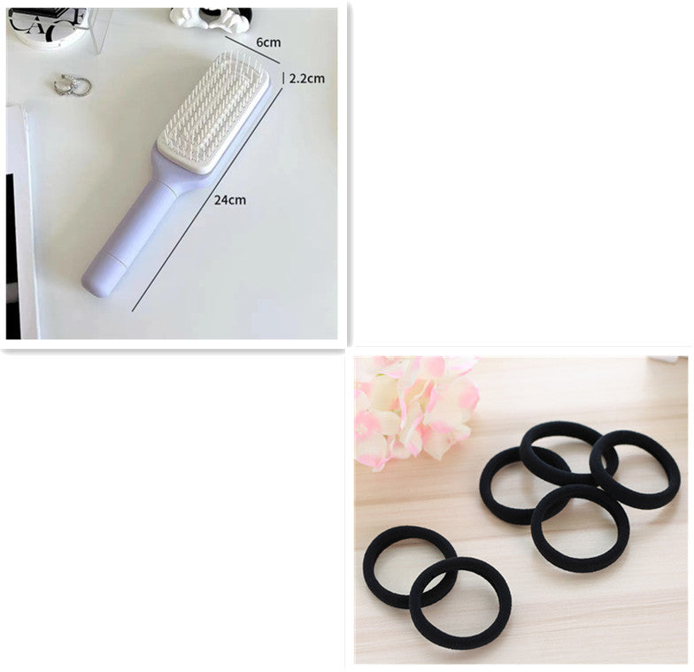 Spazzola per capelli autopulente 4 in 1