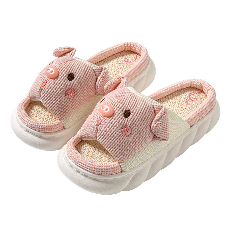 Pantofole aperte Piggy Cute Couple