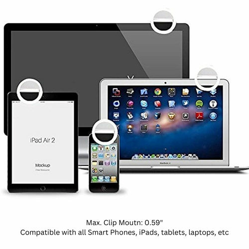 Ring light portatile