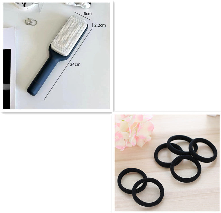 Spazzola per capelli autopulente 4 in 1