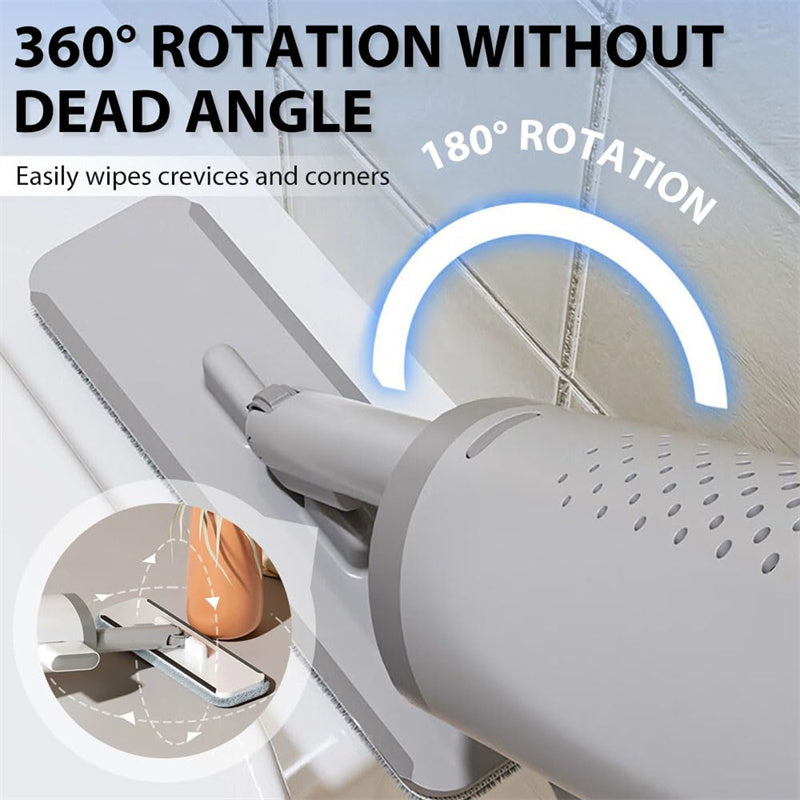 Mocio rotante auto-strizzante con spazzola per fessure