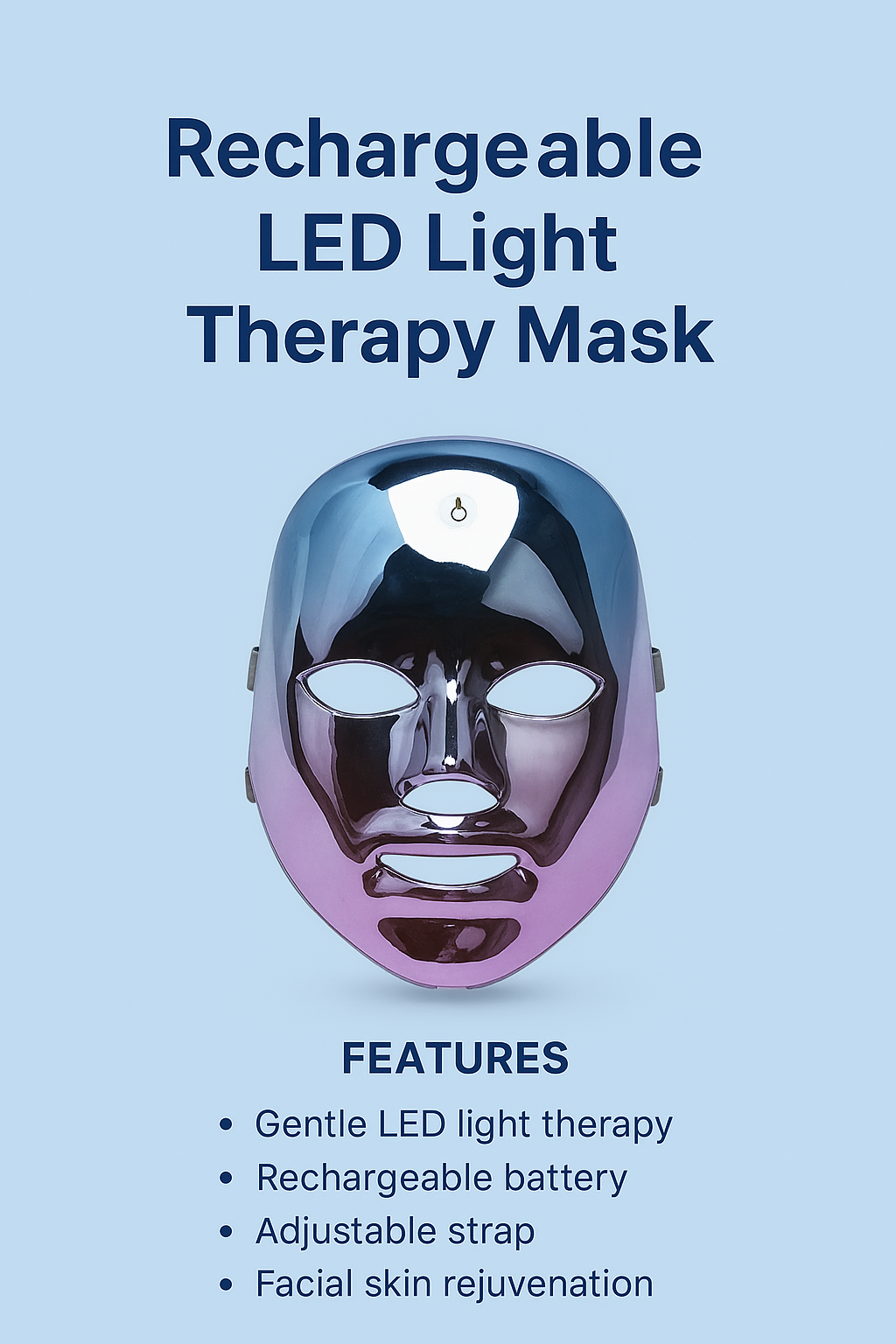 CoMaStore maschera viso LED