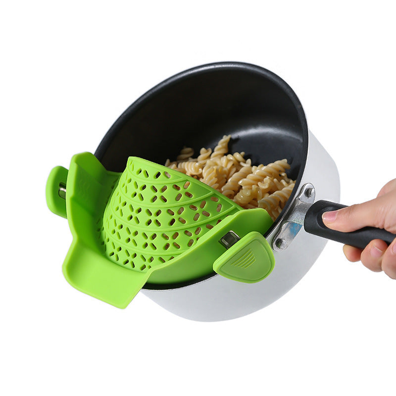 Scolapasta laterale in silicone