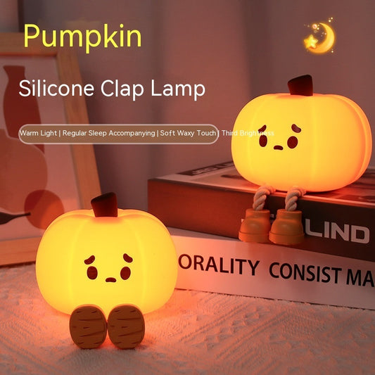 Lampada a forma di zucca di Halloween