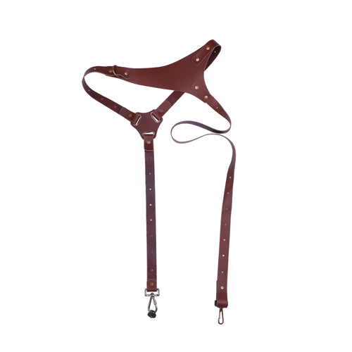 Tracolla per fotocamera in pelle