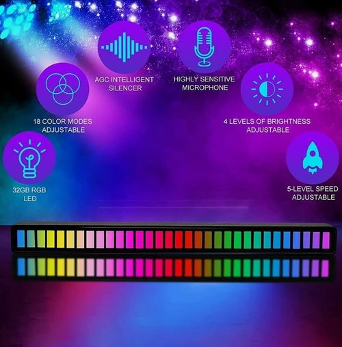 Dragon Sound Reactive Music Light Bar