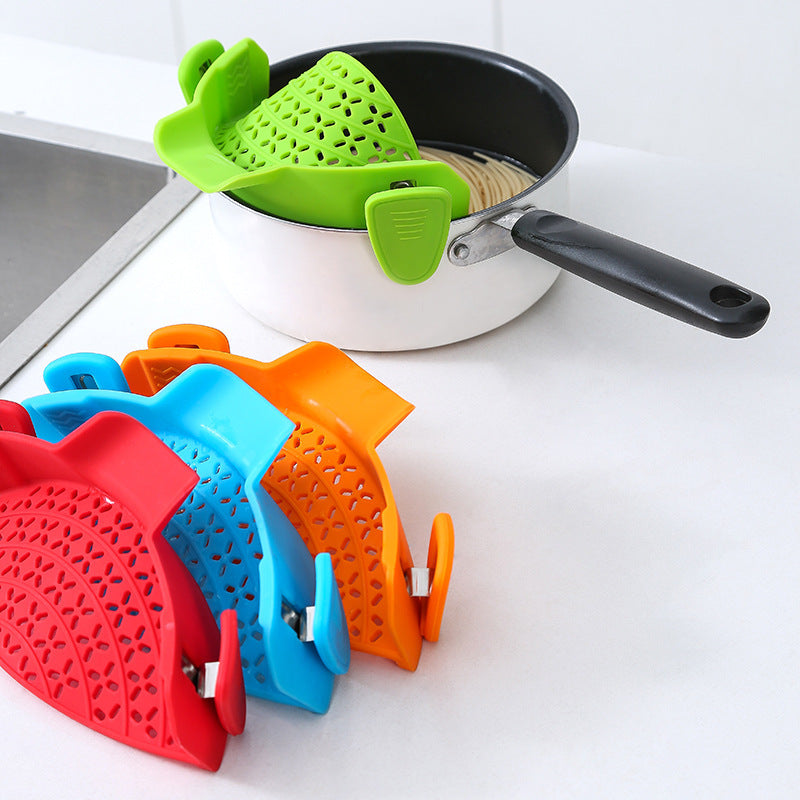 Scolapasta laterale in silicone